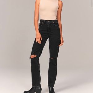90s Ultra High Rise Straight Jeans